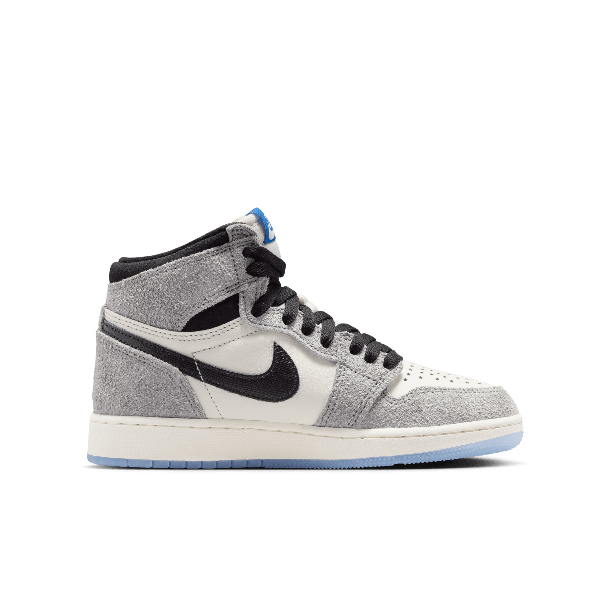 Big Kids' Air Jordan 1 High OG "All-Star Cool Grey"