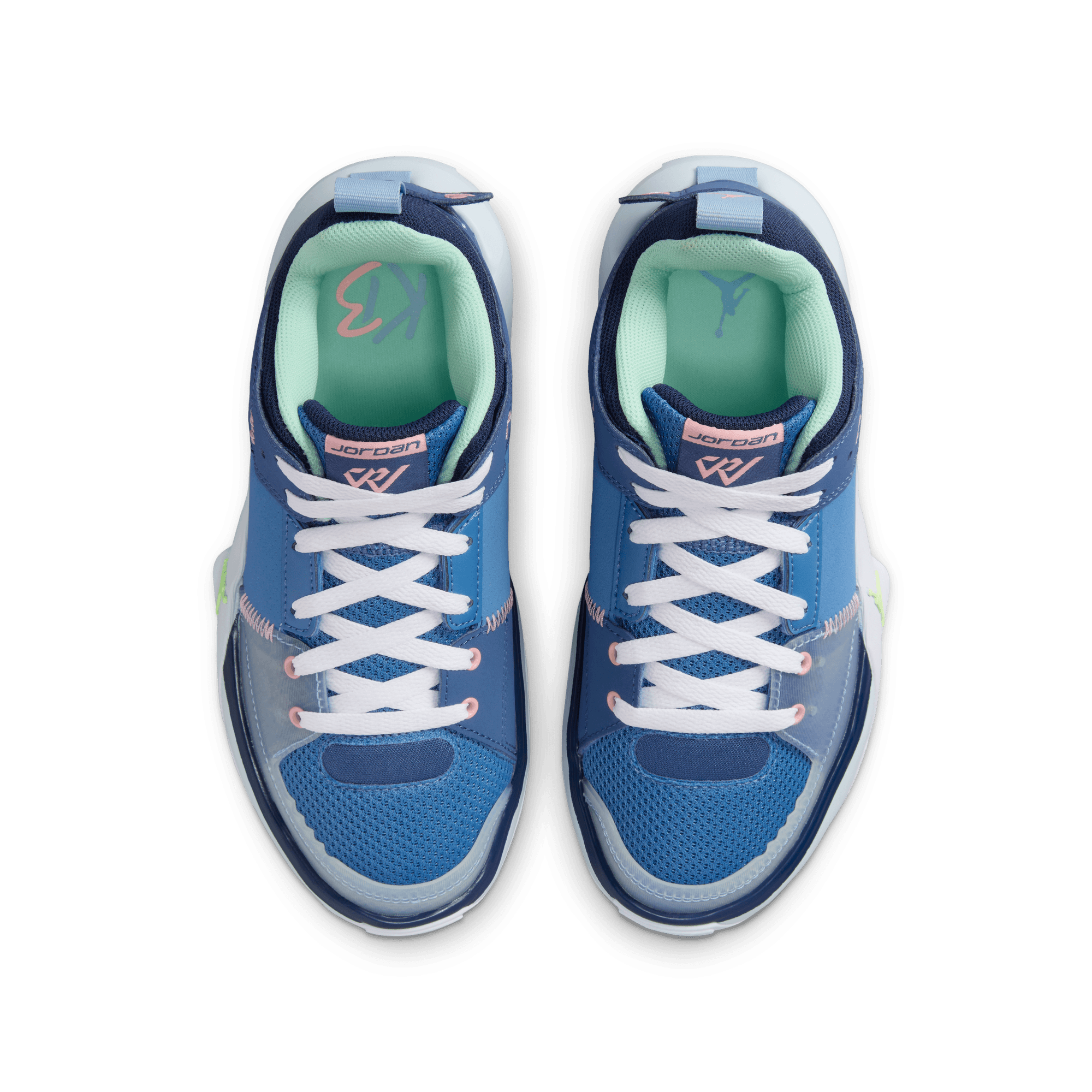 Big Kids' Russell Westbrook Jordan One Take 5 "Stone Blue"