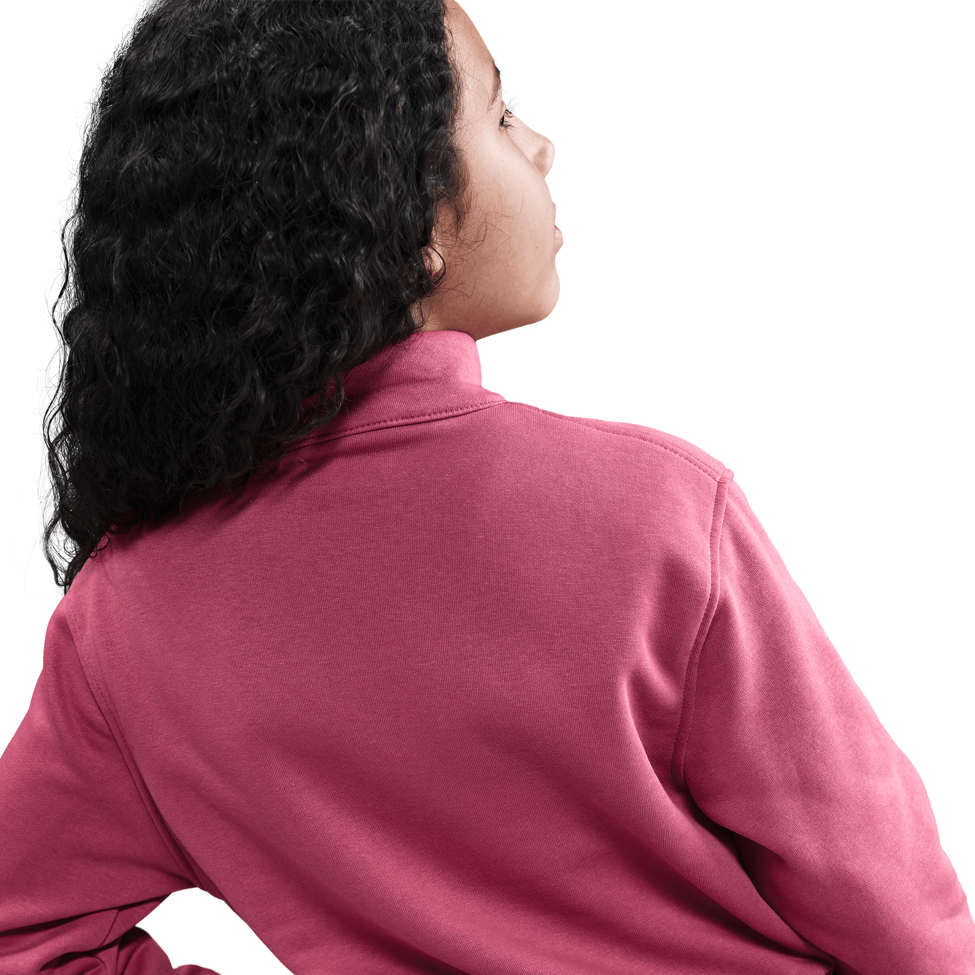 Big Kids' Nike Club Fleece 1/2-Zip Long-Sleeve Top