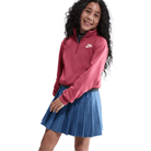 Big Kids' Nike Club Fleece 1/2-Zip Long-Sleeve Top
