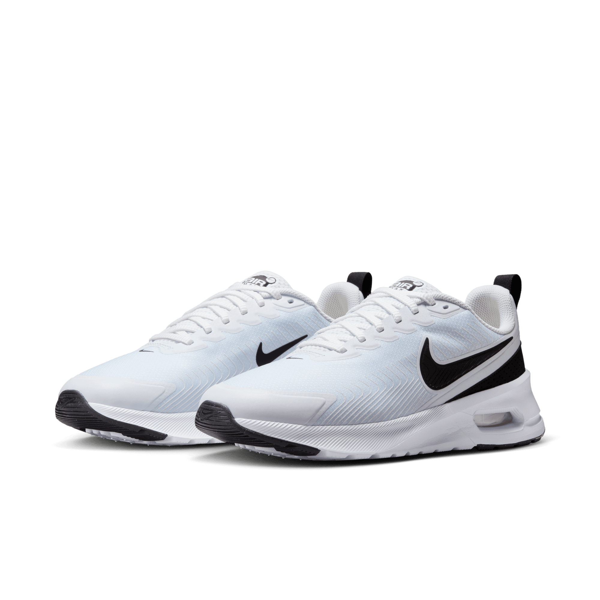 Men's Nike Air Max Nuaxis "White Black"