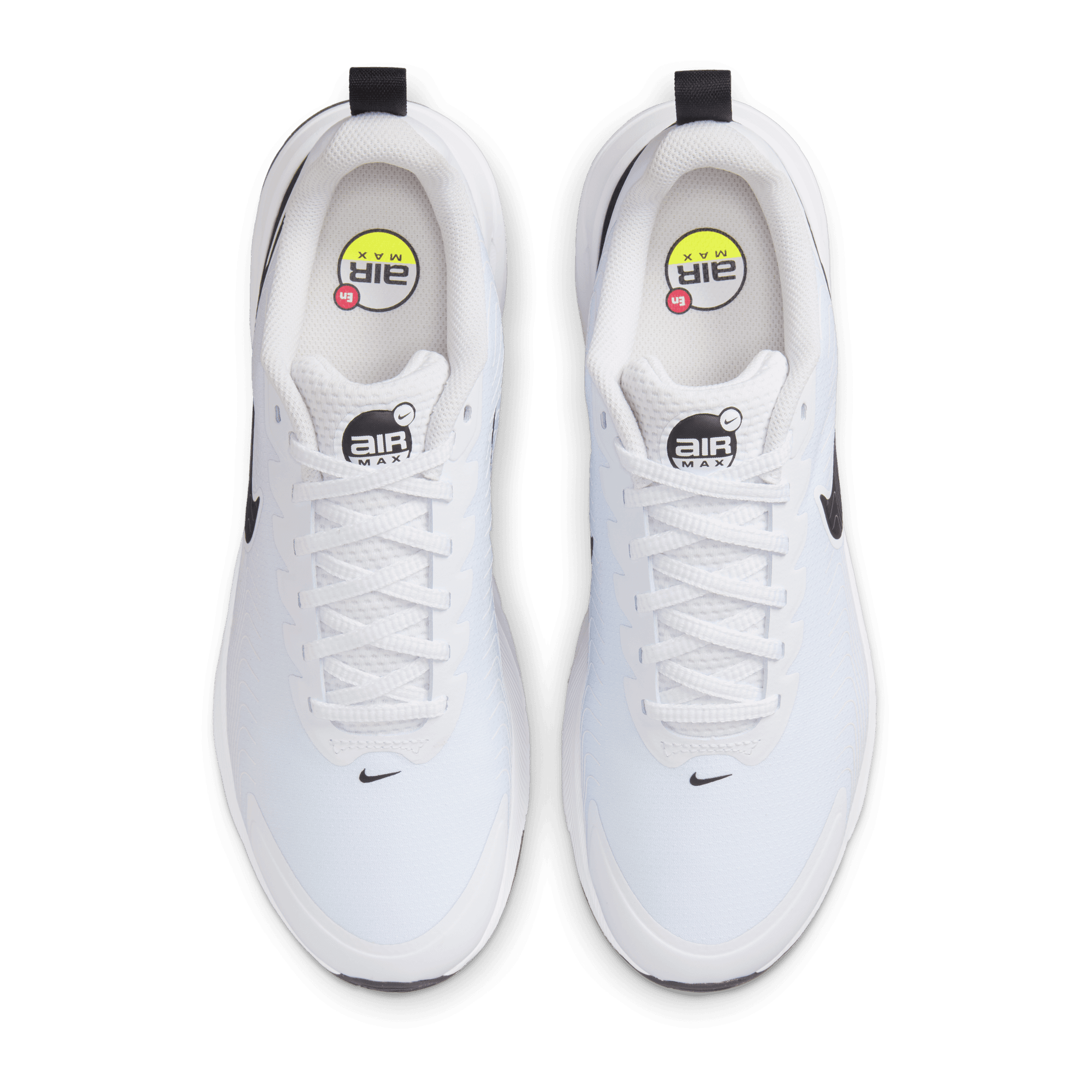 Men's Nike Air Max Nuaxis "White Black"