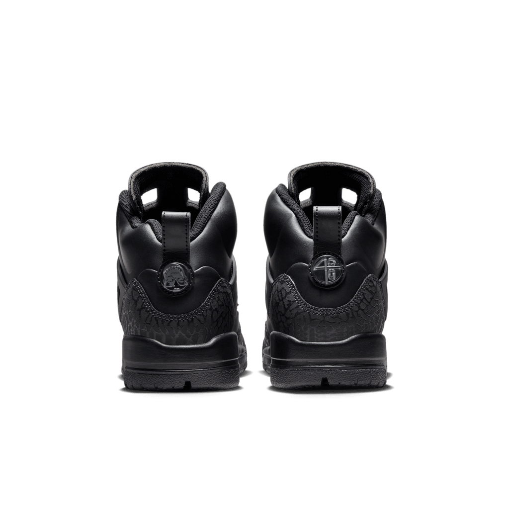 Big Kids' Jordan Winterized Spizike "Black Cat/Triple Black"
