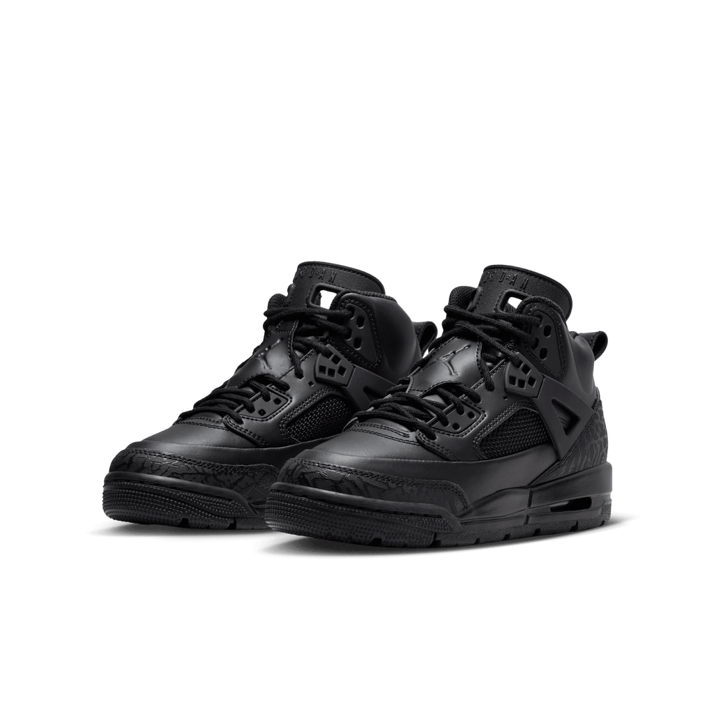 Big Kids' Jordan Winterized Spizike "Black Cat/Triple Black"