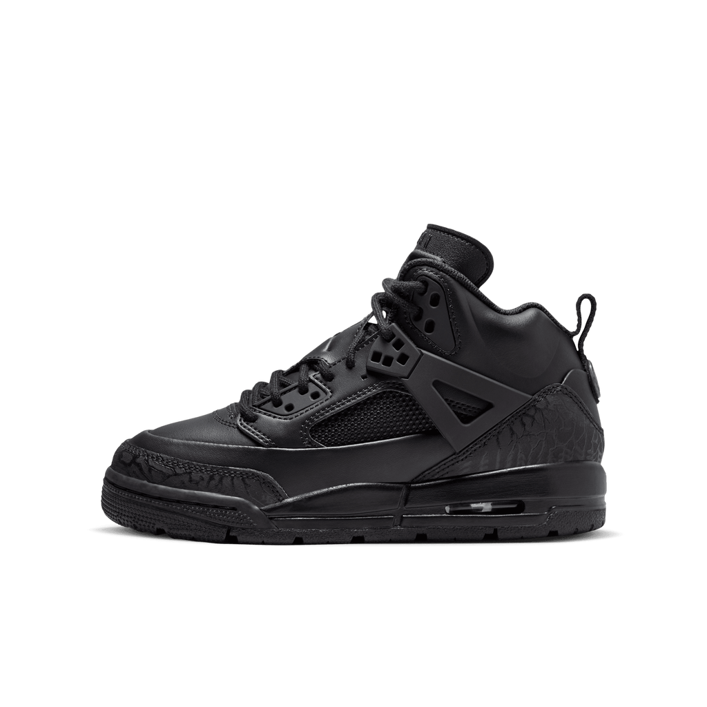 Big Kids' Jordan Winterized Spizike "Black Cat/Triple Black"