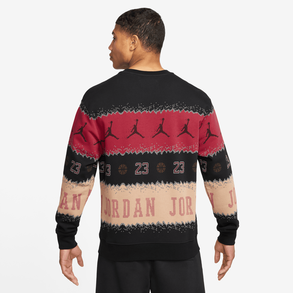 Men's Jordan Essentials Holiday Fleece Crew