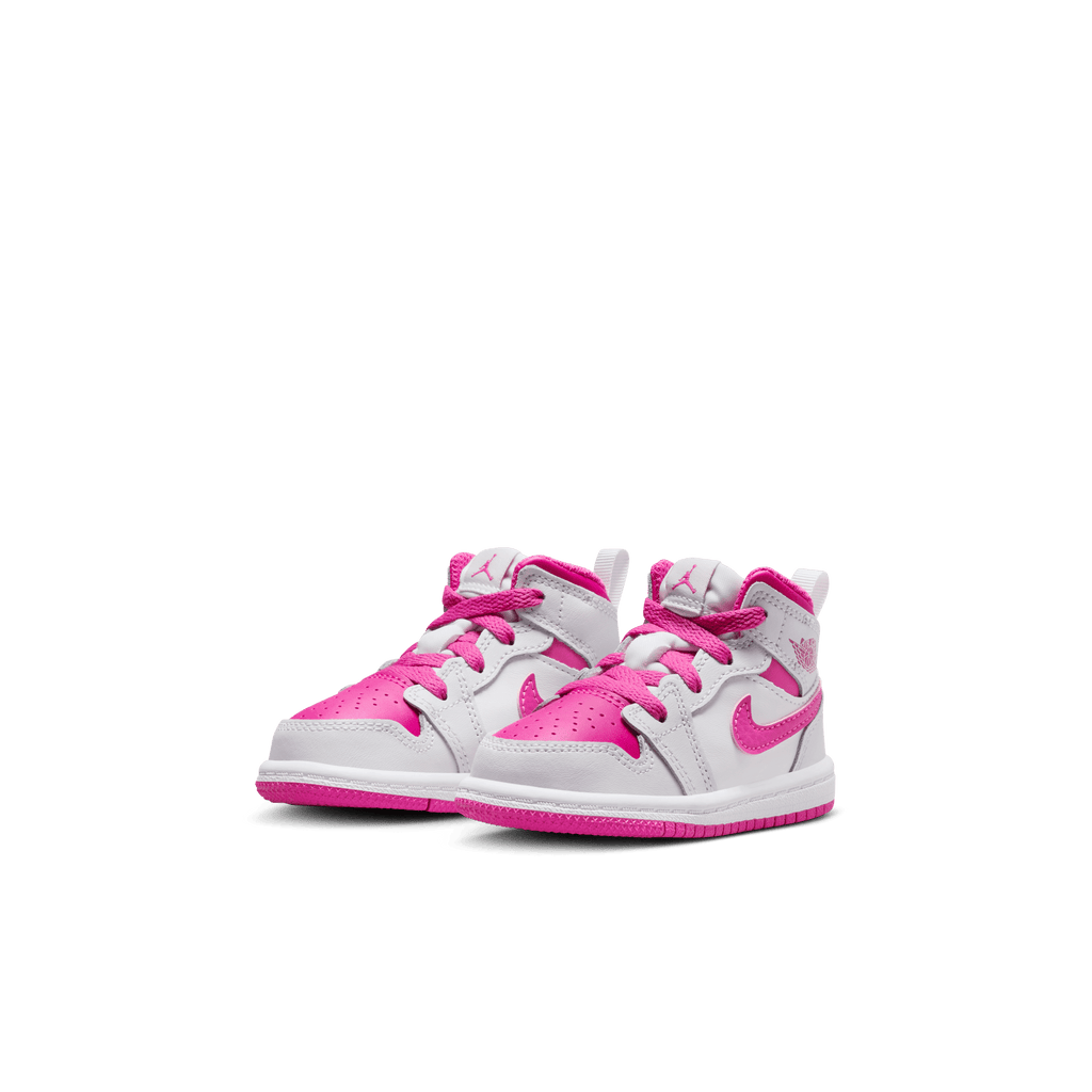 Baby/Toddler Jordan 1 Mid "Fire Pink"