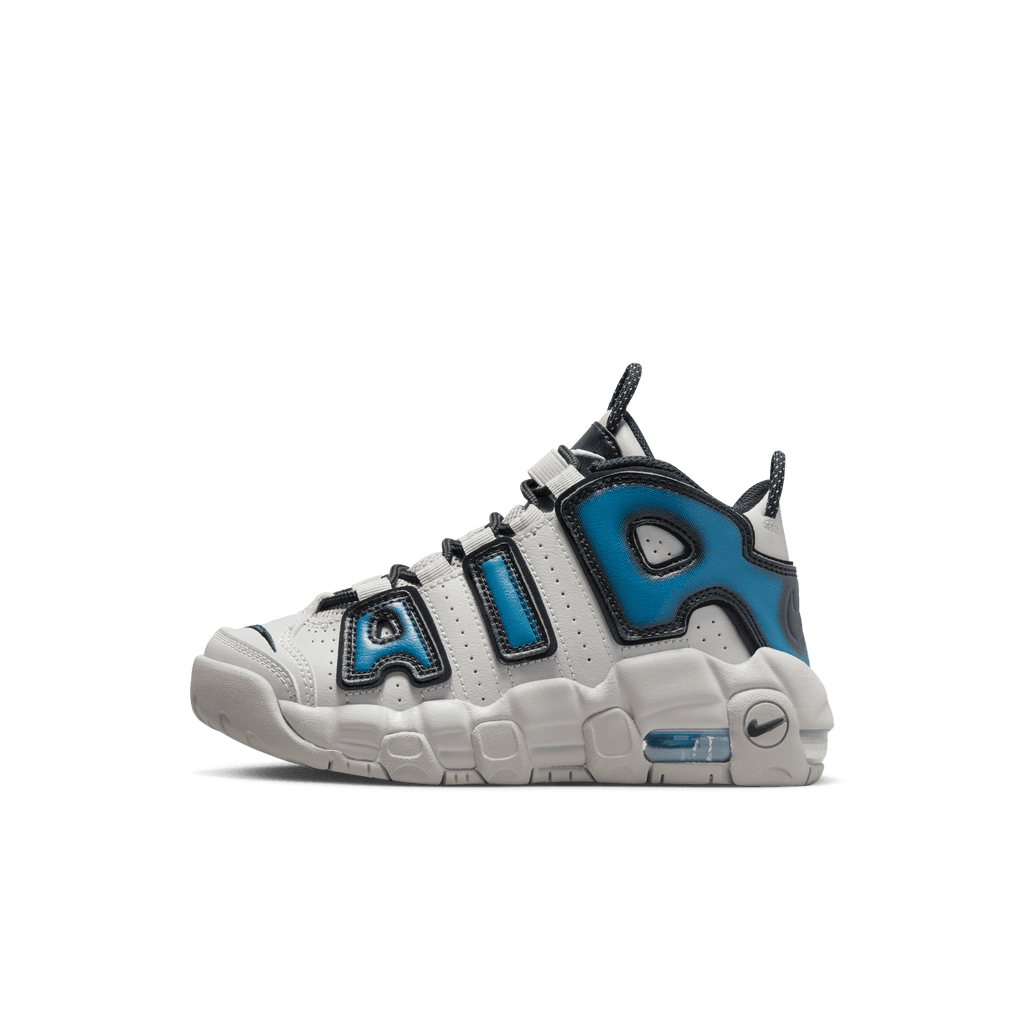 Little Kids' Nike Air More Uptempo "Industrial Blue"