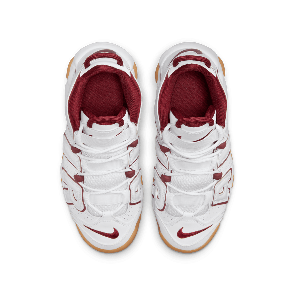 Big Kids' Nike Air More Uptempo “Team Red/Gum”