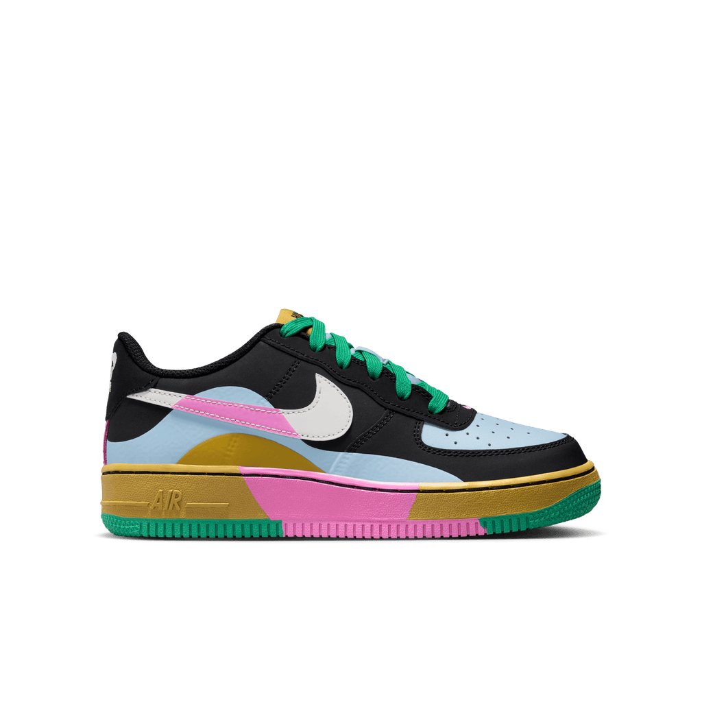 Big Kids' Nike Force 1 LV8 Low "Multi-Color Layers"