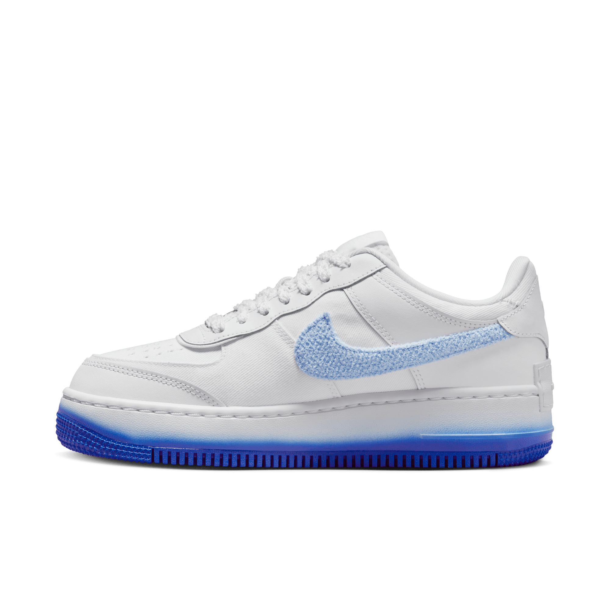 Nike air force sales 1 fuzzy swoosh
