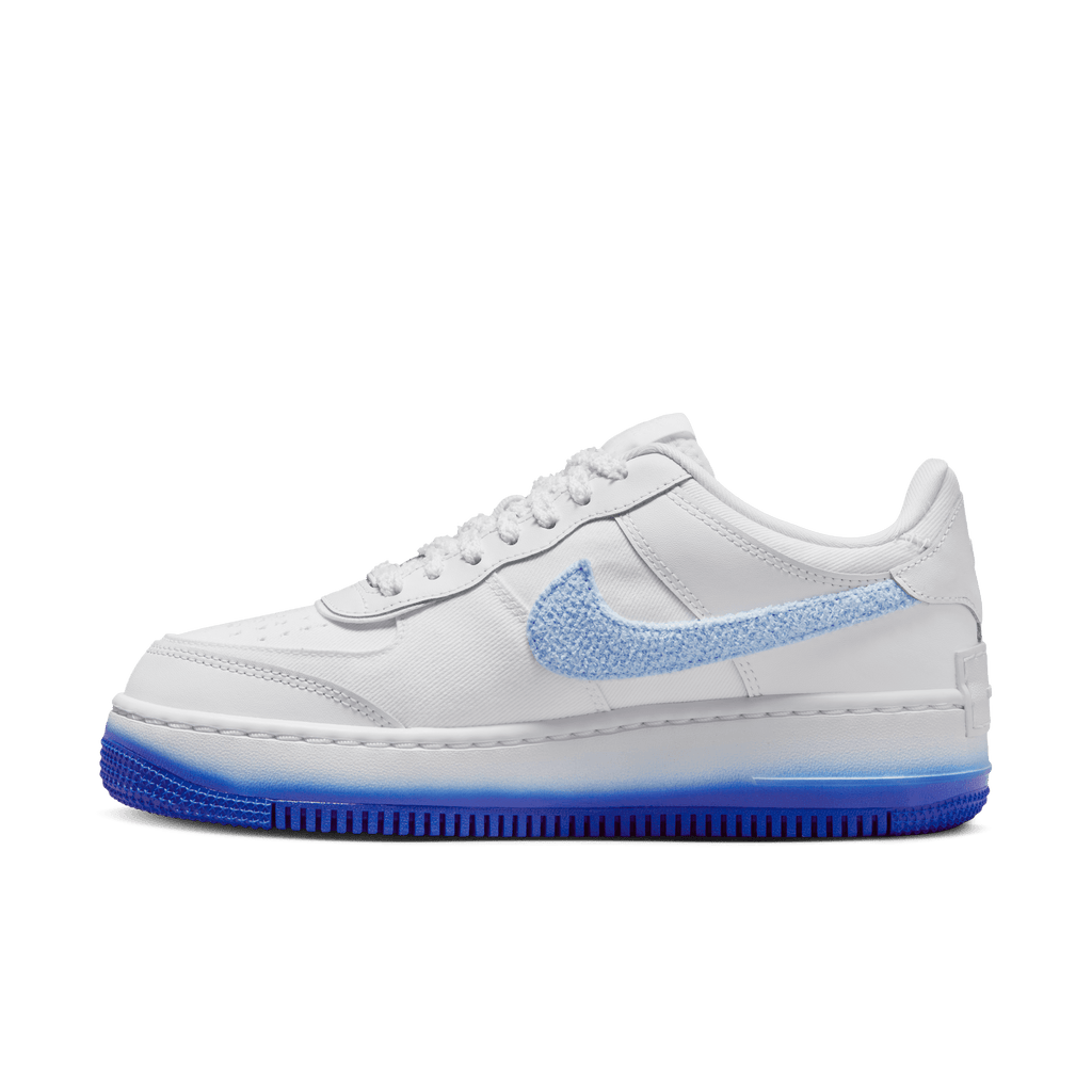 Women's Nike Air Force 1 Shadow "Chenille Swoosh Blue Tint"