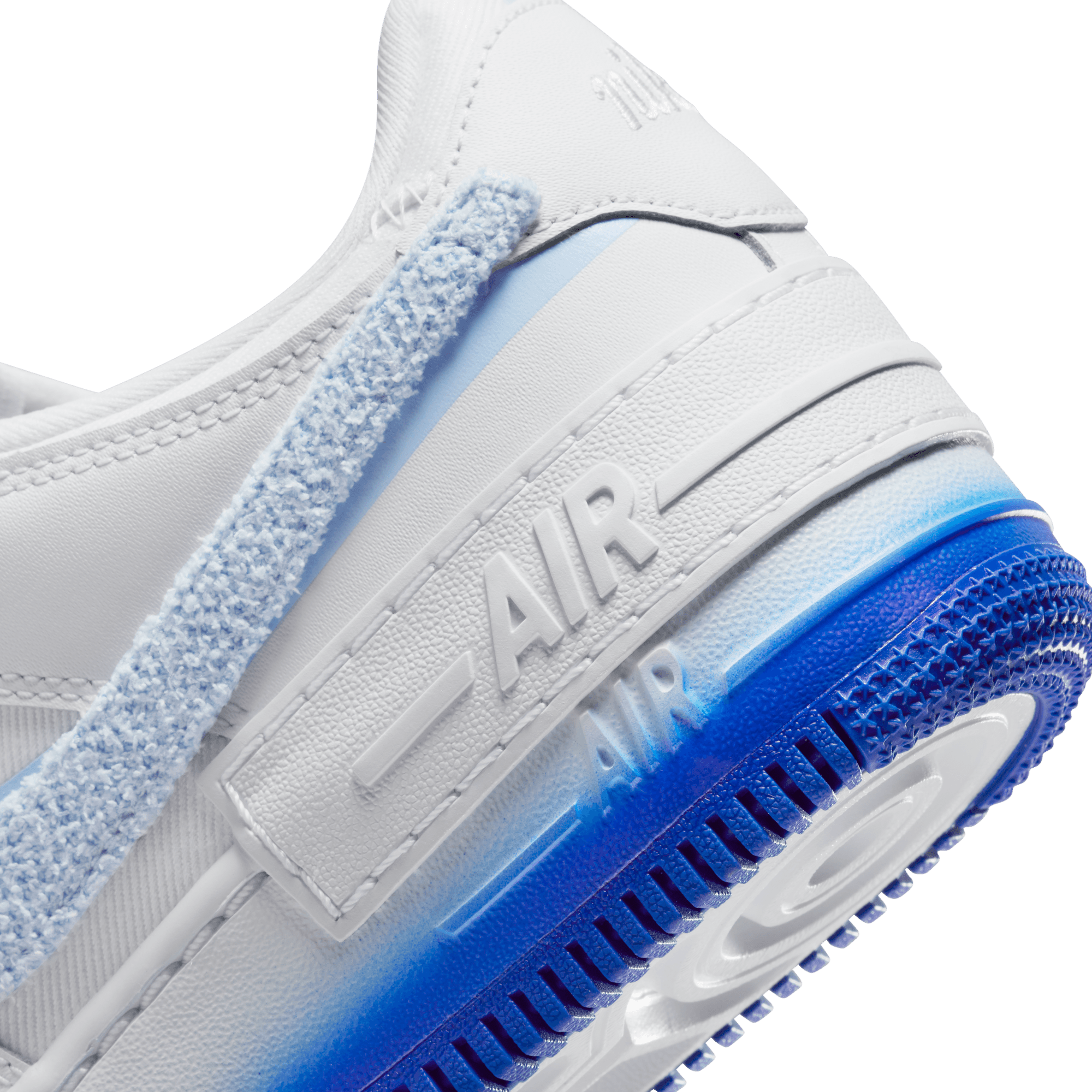 Nike air force clearance 1 fuzzy swoosh