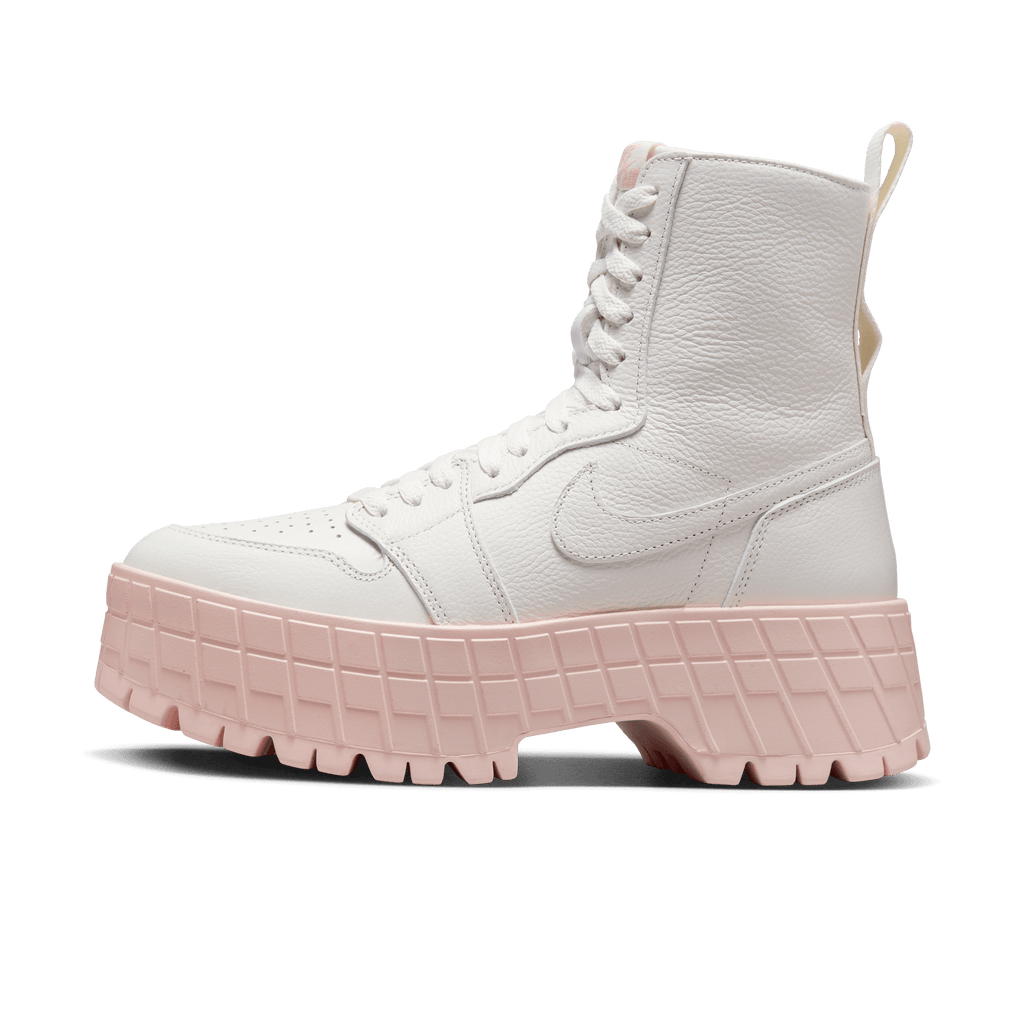 Women's Air Jordan 1 Brooklyn Boots " Sail Legend Pink"