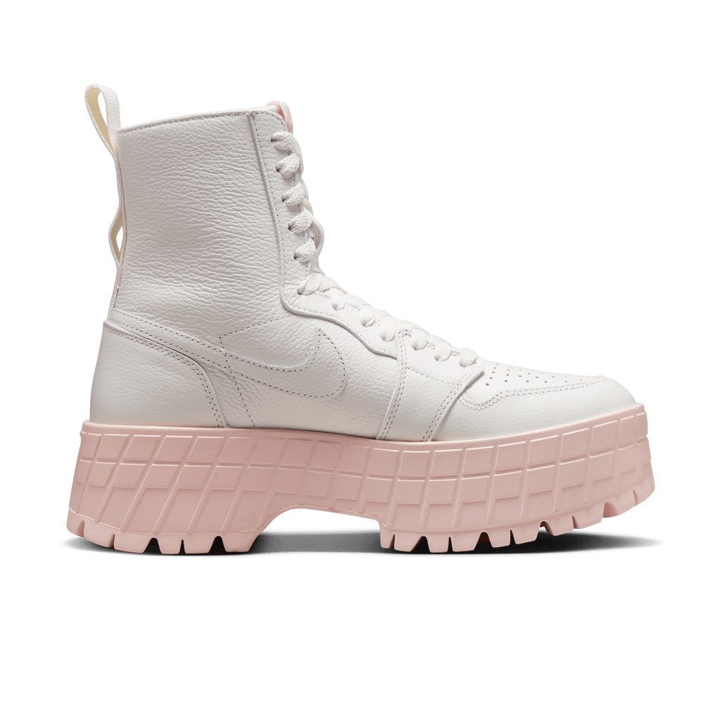 Women's Air Jordan 1 Brooklyn Boots " Sail Legend Pink"