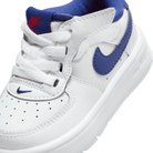 Baby/Toddler Nike Force 1 Low EasyOn "White Deep Royal Blue"
