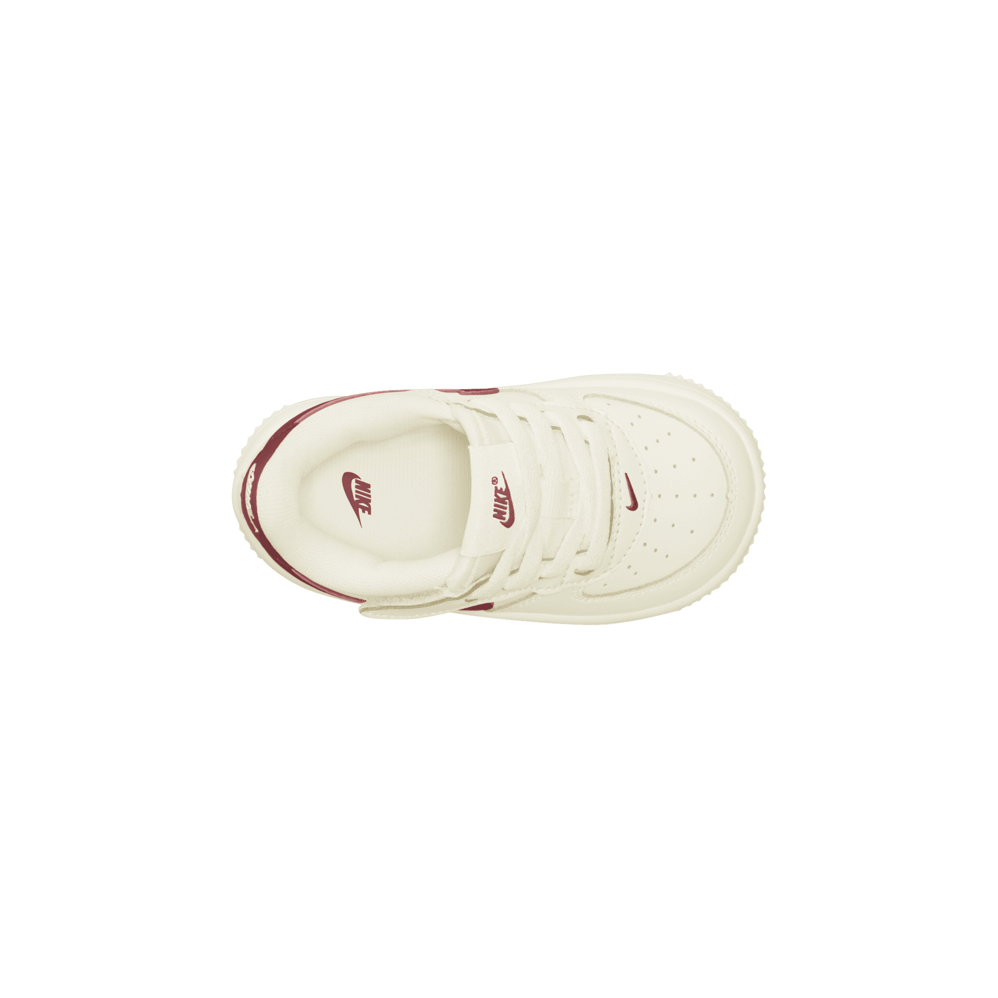 Toddlers' Nike Force 1 Low EasyOn "Sail Dark Team Red"