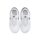 Little Kids' Nike Force 1 Low EasyOn "White Black"