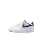 Little Kids' Nike Force 1 Low EasyOn "White Deep Royal Blue"