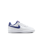 Little Kids' Nike Force 1 Low EasyOn "White Deep Royal Blue"