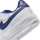 Little Kids' Nike Force 1 Low EasyOn "White Deep Royal Blue"