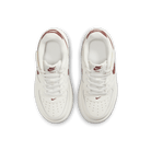 Little Kids' Nike Force 1 Low EasyOn "White Team Red"