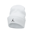 Jordan Peak Essential Beanie "White Black" (Unisex)