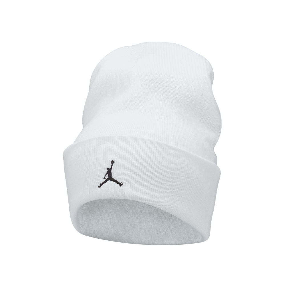 Jordan Peak Essential Beanie "White Black" (Unisex)