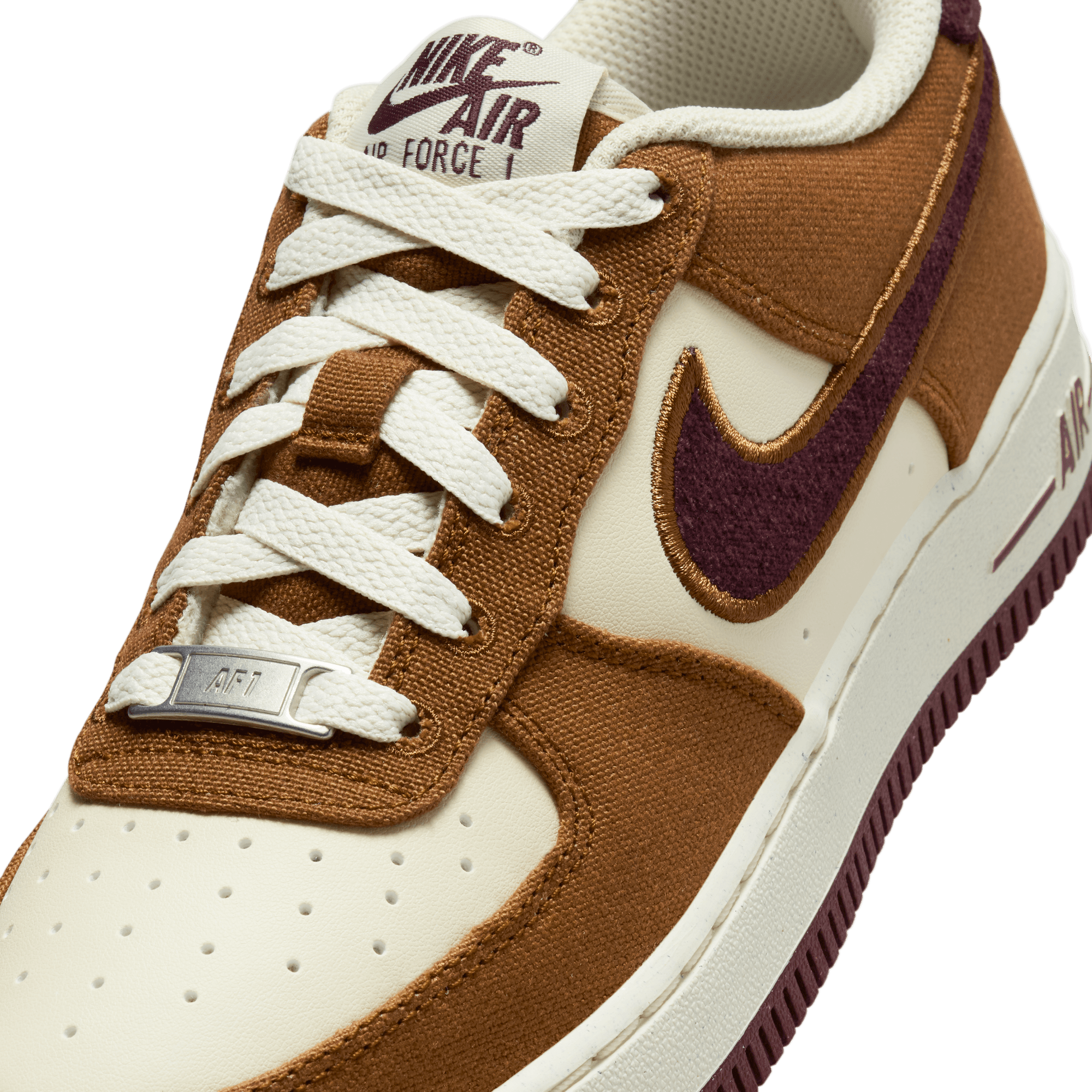 Infant Air Force Custom Brown Big Kids' Nike Air Force LV8