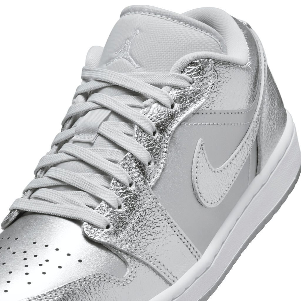 Women's Air Jordan 1 Low SE "Metallic Silver"