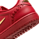 Women's Air Jordan 1 Low Method of Make "Gym Red Metallic Gold"