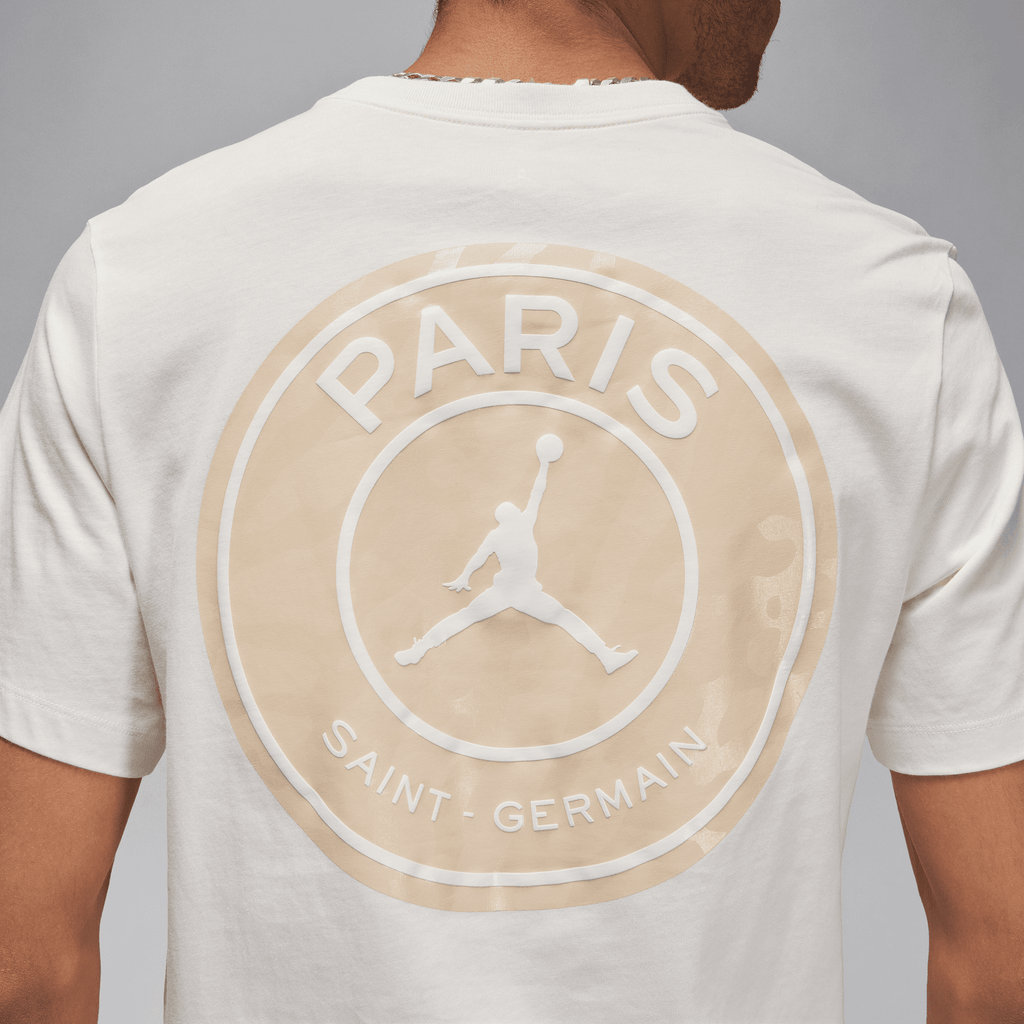 Men's M J Paris Saint-Germain Jordan Soccer Logo T-Shirt