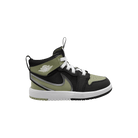 Little Kids' Jordan 1 Mid EasyOn "Black Dusty Olive"