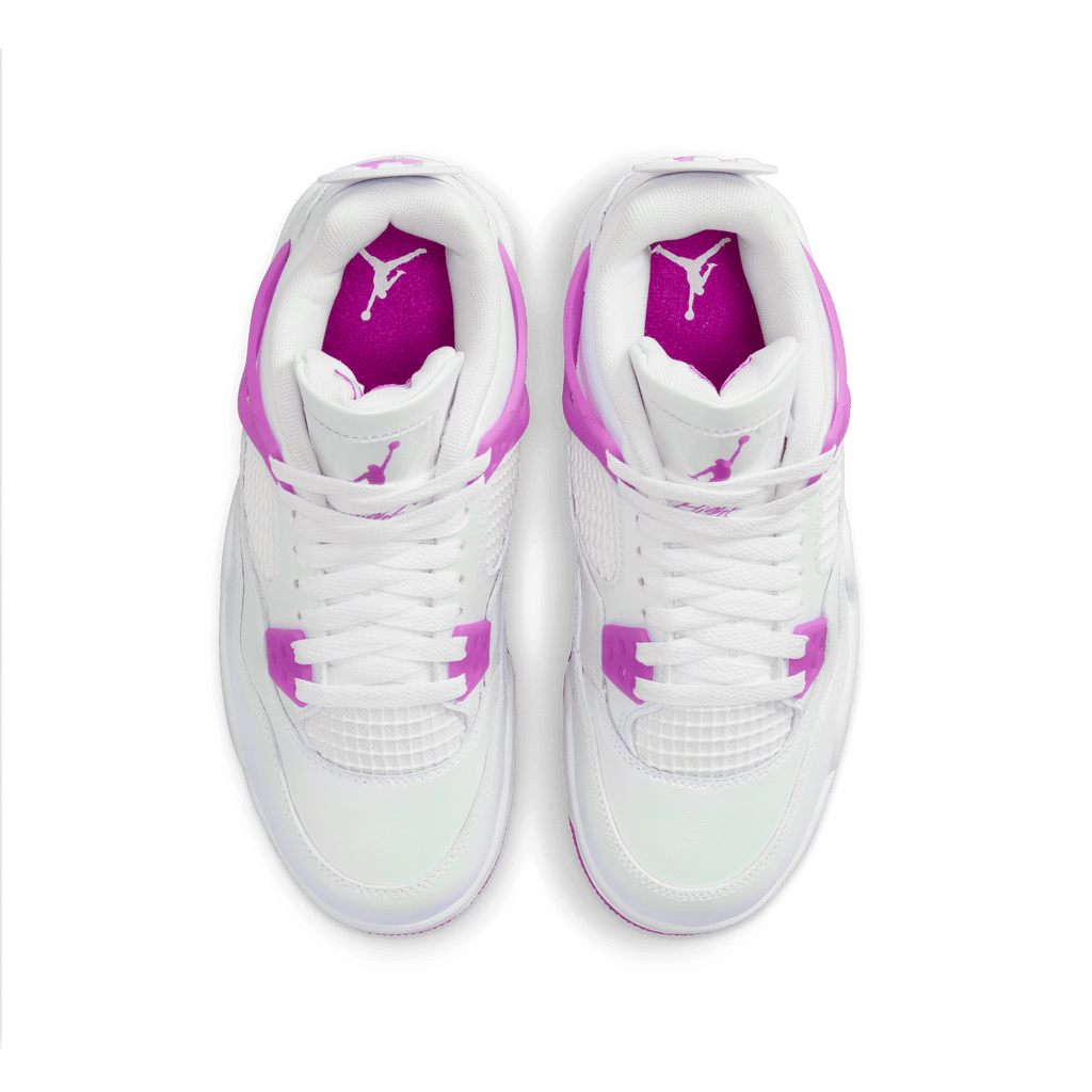 Big Kids' Air Jordan 4 Retro “Hyper Violet”