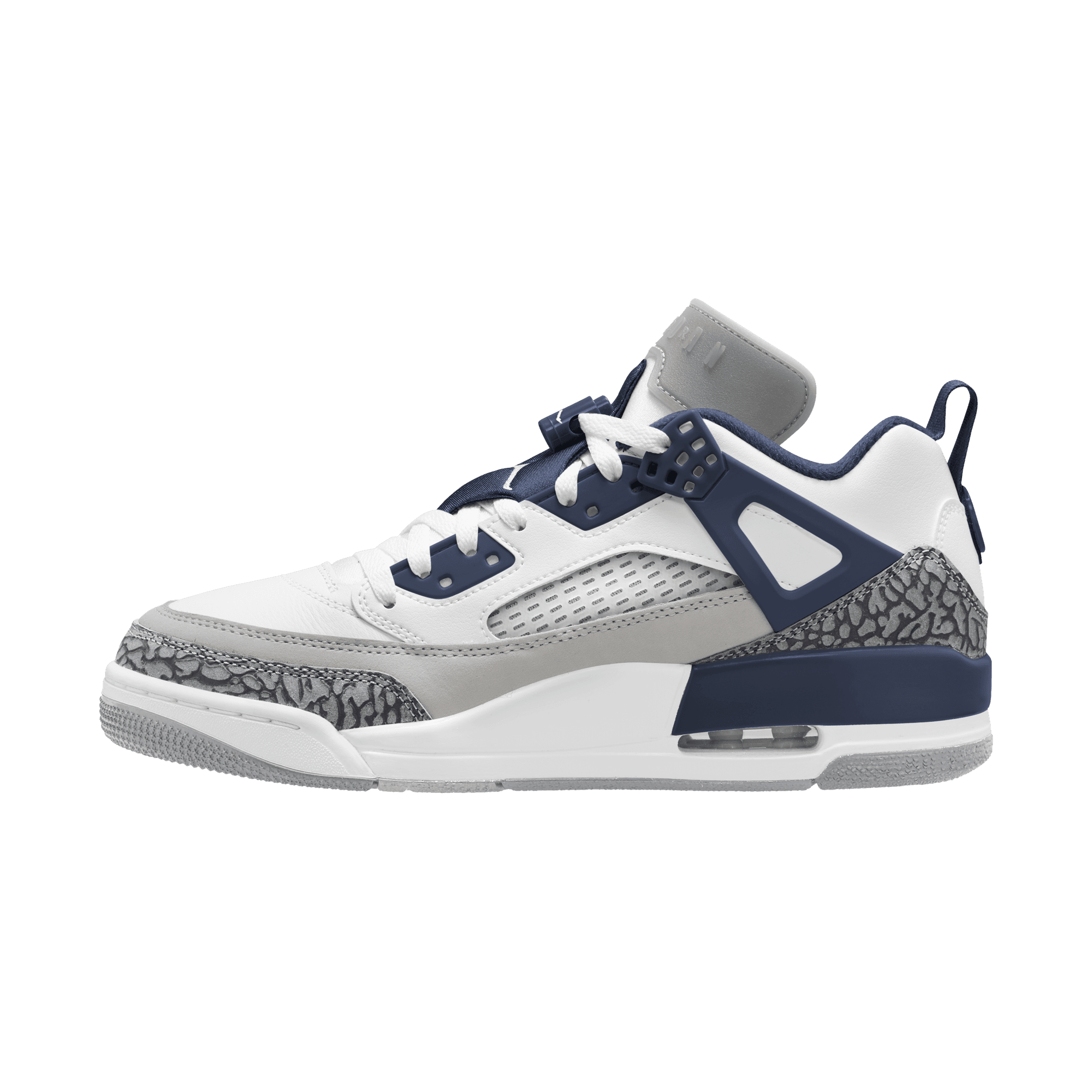 Men's Jordan Spizike Low "White Midnight Navy"