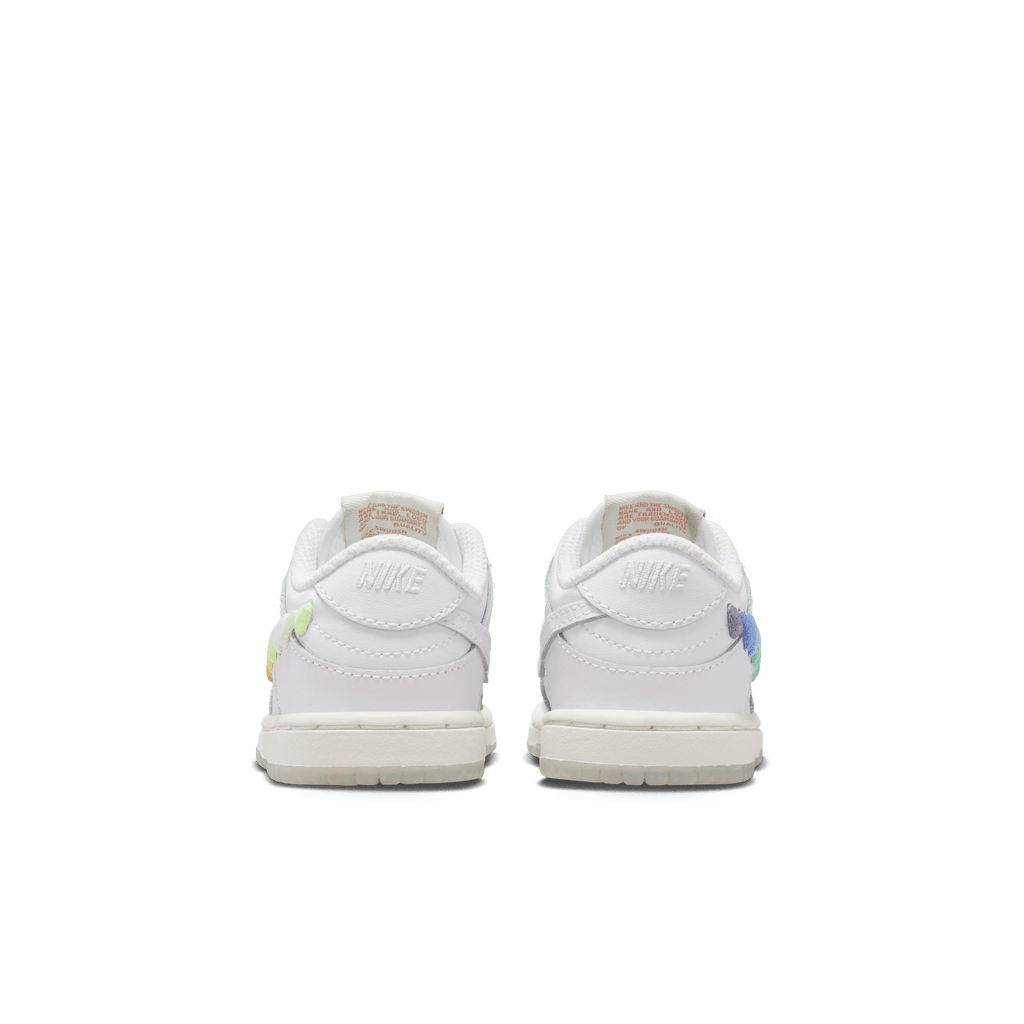 Baby/Toddler Nike Dunk Low "Rainbow Swoosh"