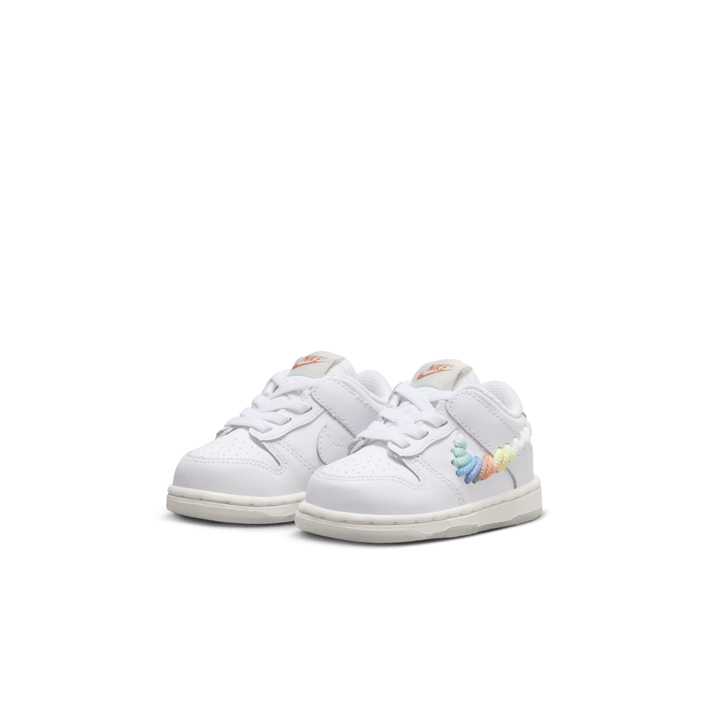 Baby/Toddler Nike Dunk Low "Rainbow Swoosh"