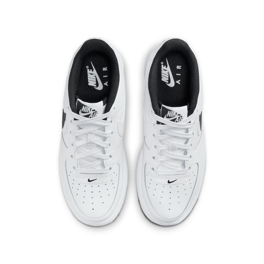 Big Kids' Air Force 1 LV8 4 "White & Black"