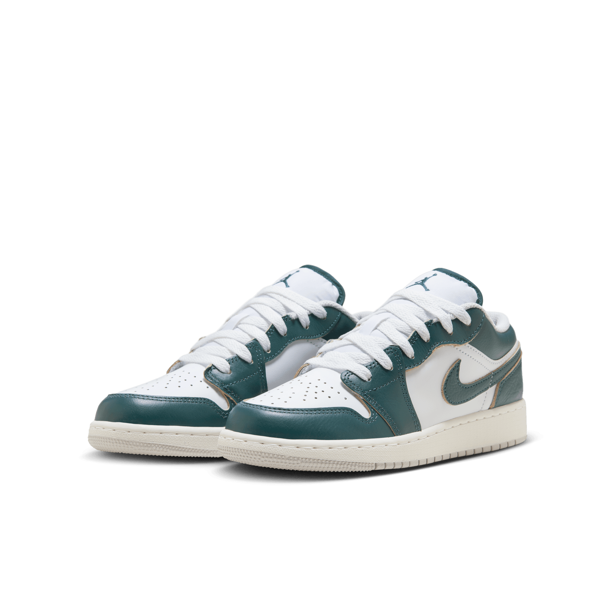 Big Kids' Air Jordan 1 Low SE "Oxidized Green"