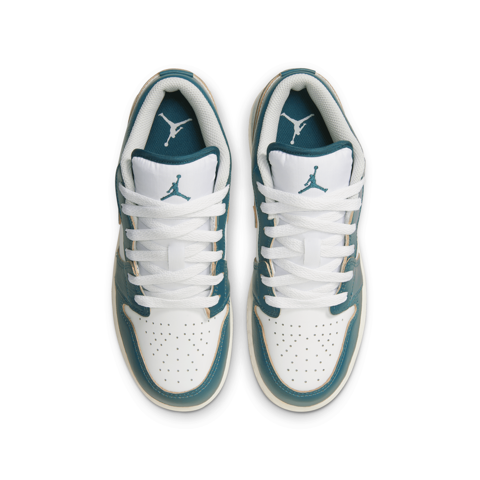 Big Kids' Air Jordan 1 Low SE "Oxidized Green"