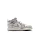 Little Kids' Jordan 1 Mid SE "Smoke Grey-Sail"