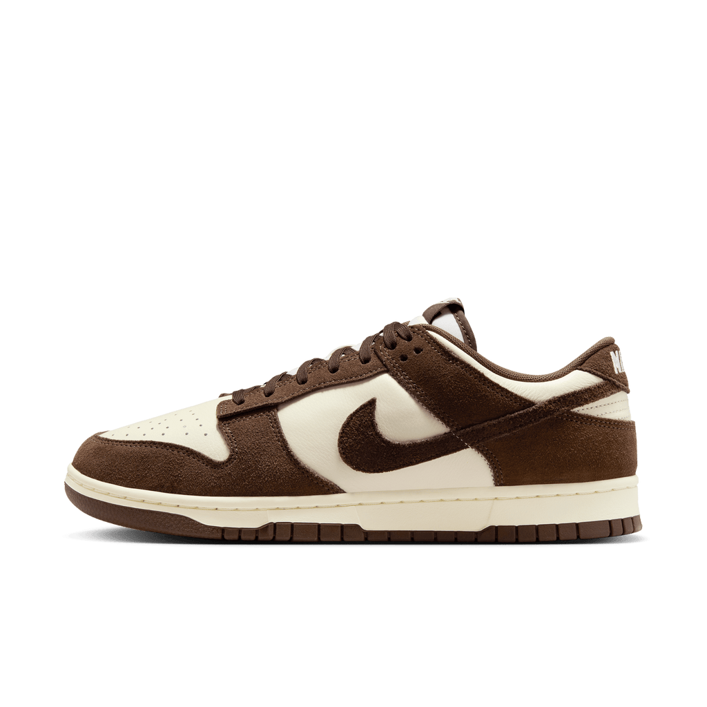 Men's Nike Dunk Low Retro SE Leather/Suede "Baroque Brown Pale Ivory"
