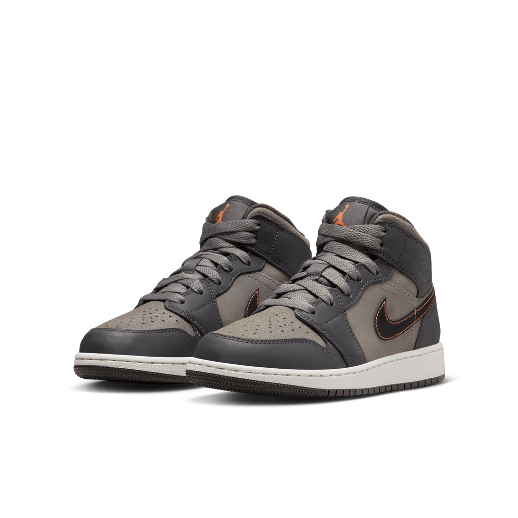 Big Kids' Air Jordan 1 Mid SE BG "Night Stadium"