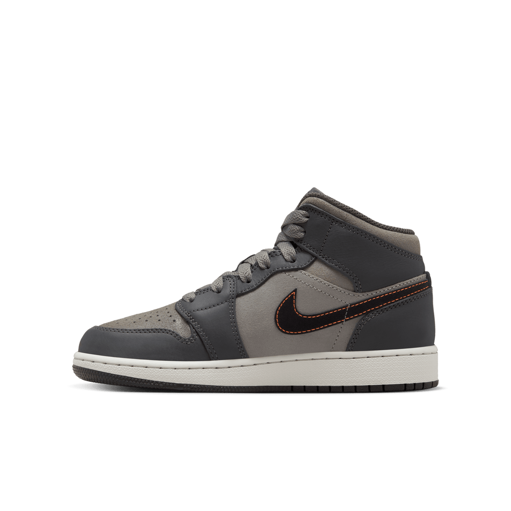 Big Kids' Air Jordan 1 Mid SE BG "Night Stadium"