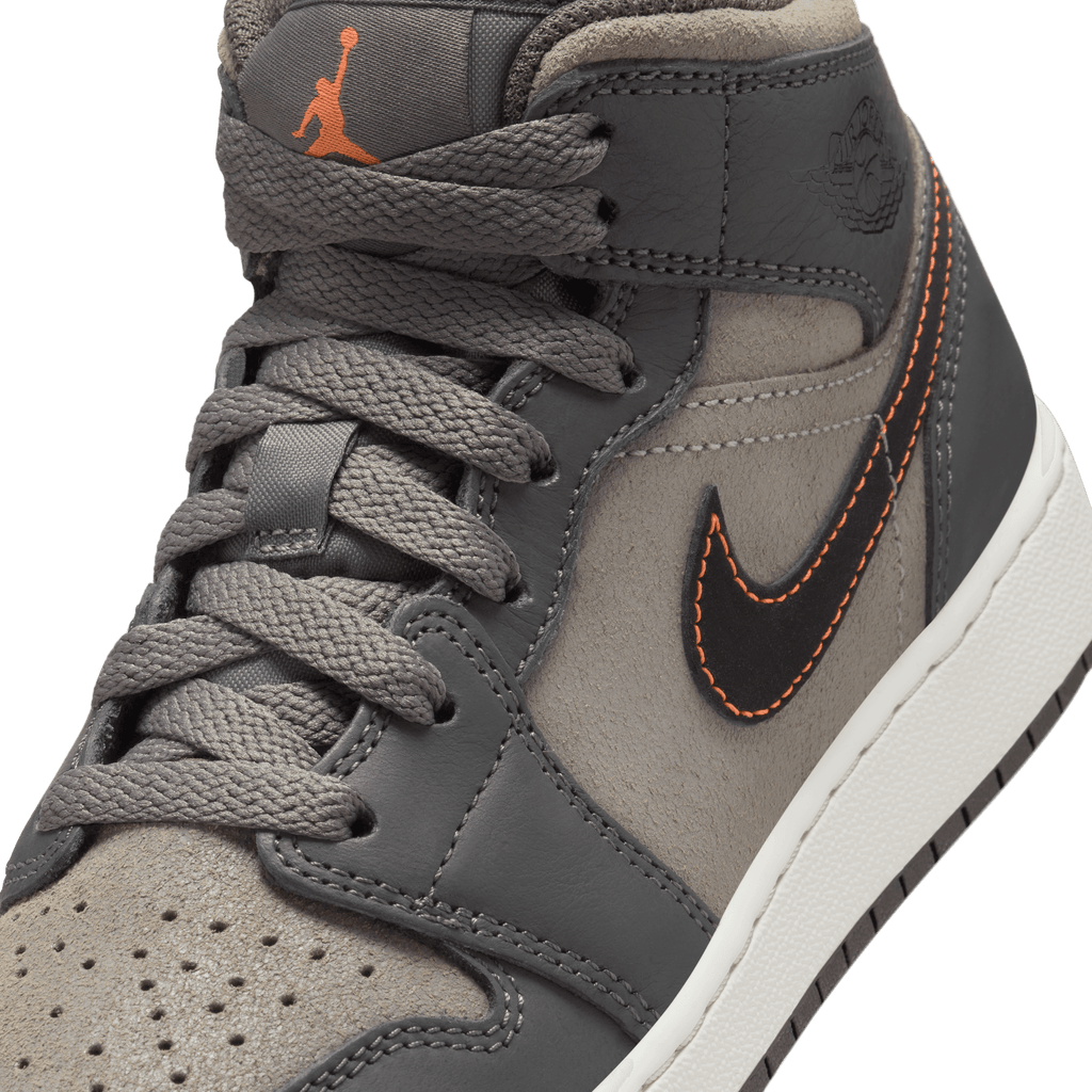 Big Kids' Air Jordan 1 Mid SE BG "Night Stadium"