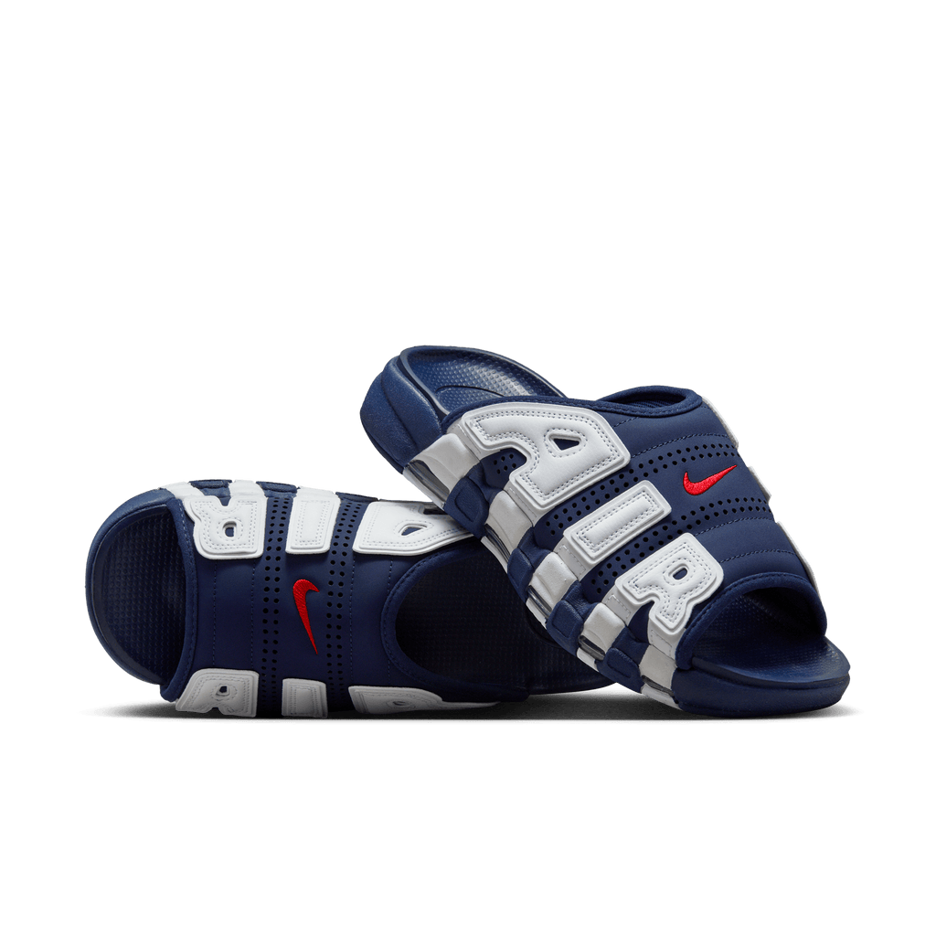 Men's Nike Air More Uptempo Slide NA "Olympic/Midnight Navy"