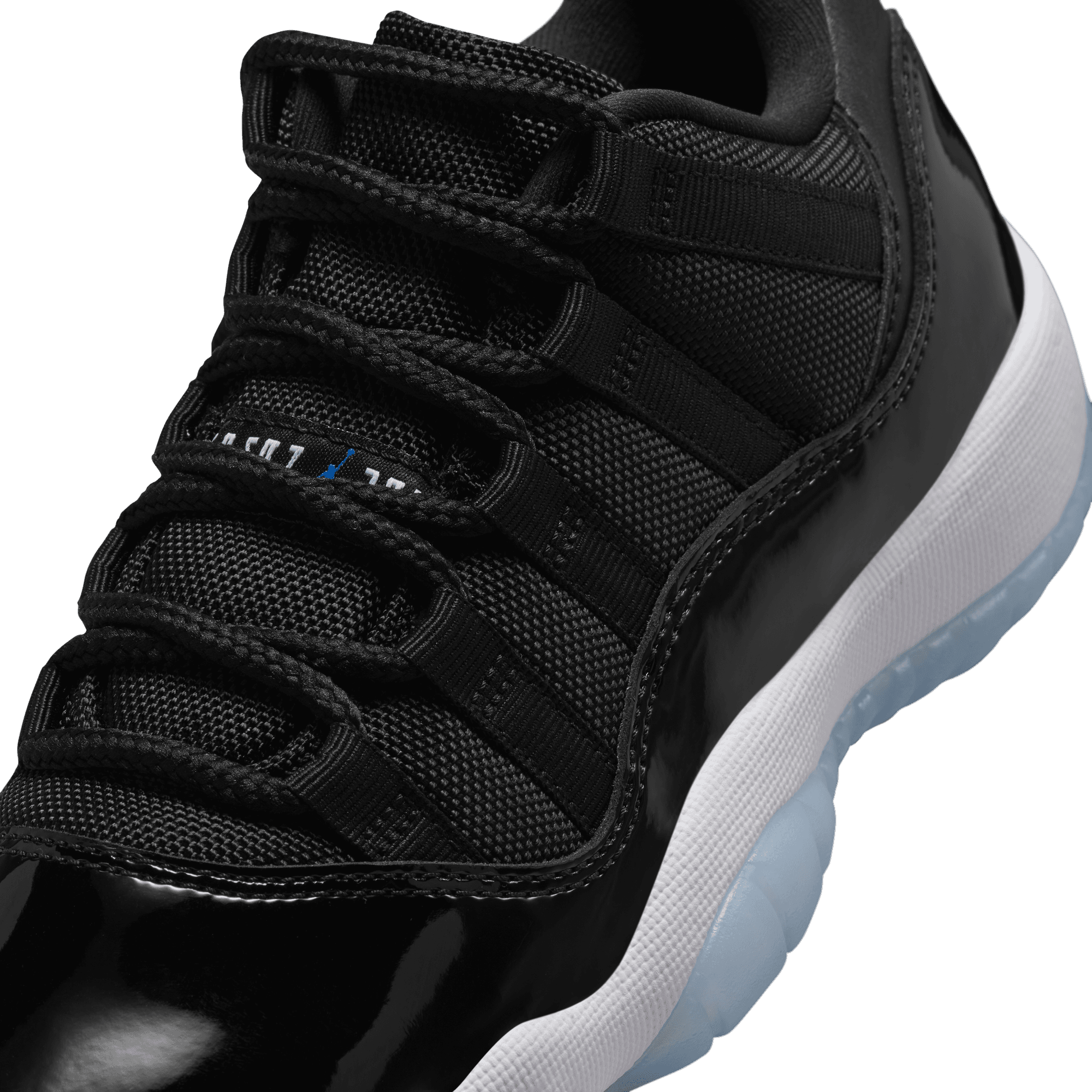 Jordan 11 Retro Low GS Black Varsity Royal White
