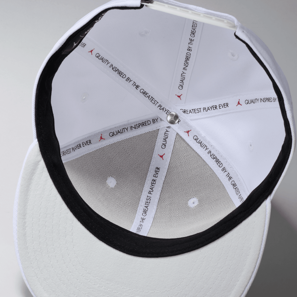 Jordan Jumpman Pro Adjustable Cap "White Black" (Unisex)