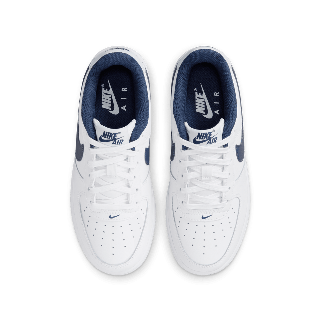 Little/Big Kids' Nike Air Force 1 LV8 2 "White Midnight Navy"