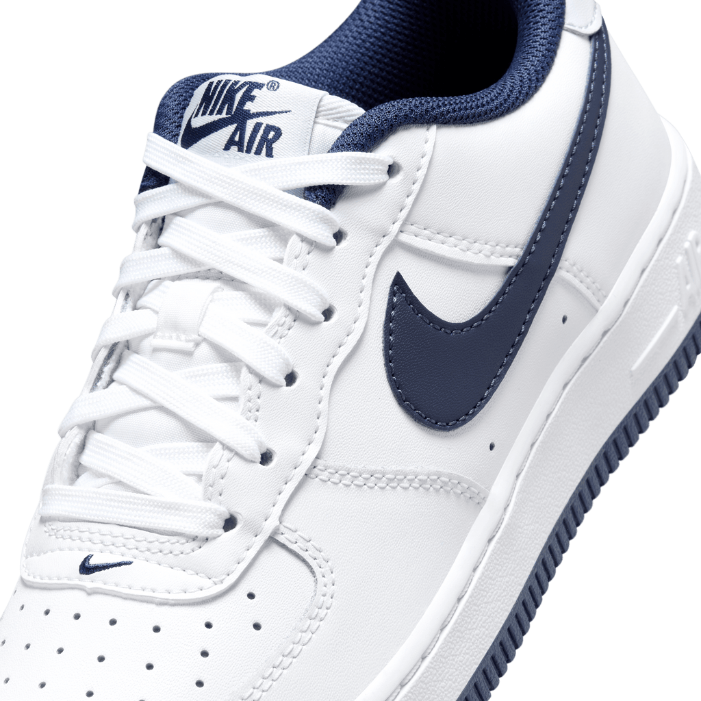 Little/Big Kids' Nike Air Force 1 LV8 2 "White Midnight Navy"